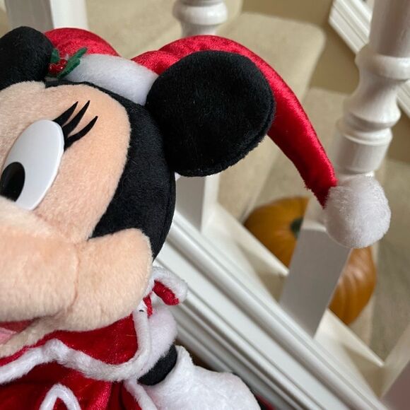 Tokyo Disneyland Minnie Vintage Christmas Jester - Picture 4 of 14